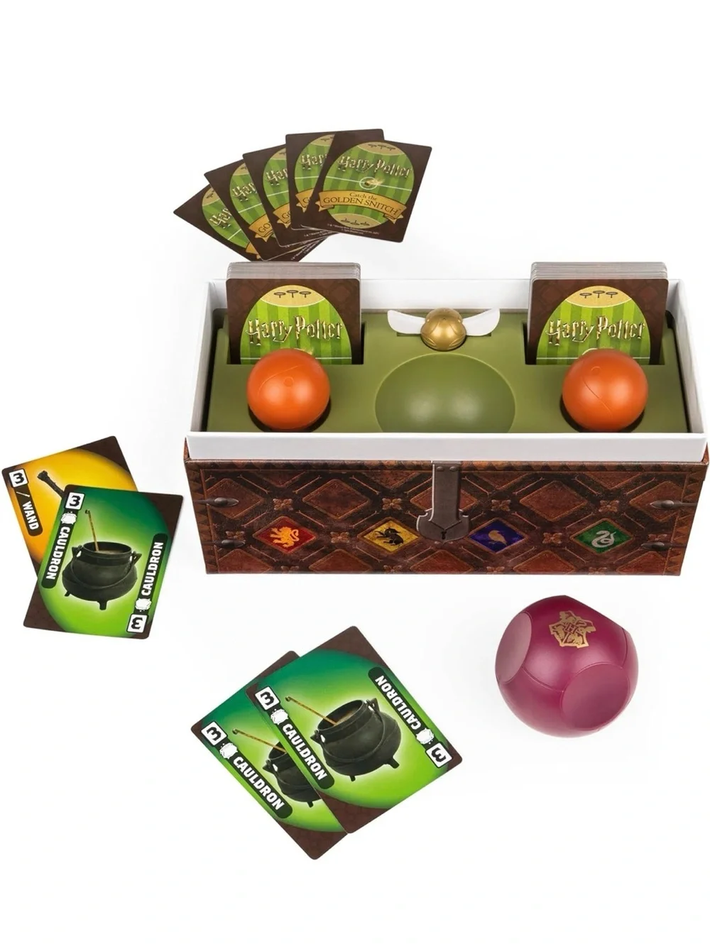 Harry Potter Catch The Golden Snitch, A Quidditch Board Game Family Game Ages 8